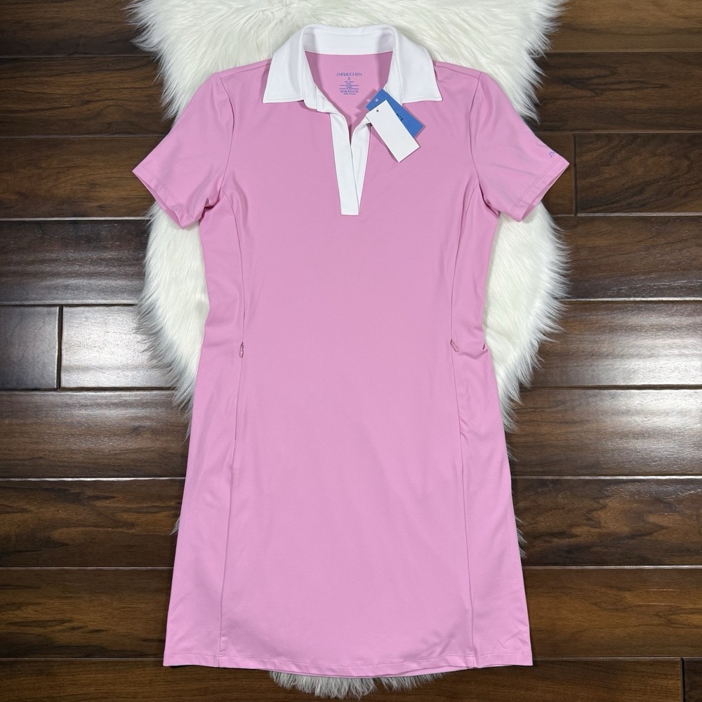 J.‎ McLaughlin Women's Size XS Pink Polo Collared Pocket Costas Dress